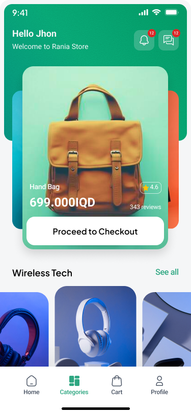 Rania App Screenshot
